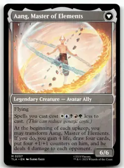 Avatar Aang #207 (NM) TLA Magic MTG - Image 2