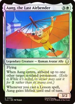NM Foil Aang, the Last Airbender, MTG, Avatar: The Last Airbender, Magic, 4 - Image 1