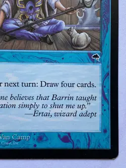 Magic the Gathering - Meditate - 1997- Tempest - MTG - Reserved List- MP - Image 3