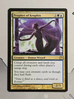Prophet of Kruphix Theros MTG Rare Magic The Gathering LP - Image 1