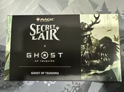 Magic the Gathering Secret Lair x Playstation Ghost of Tsushima NON-FOIL - Image 1