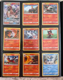 Near Complete Shining Legends Pokemon Set Sun Moon NM 70/78 - Image 2