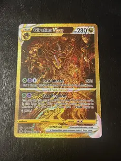 Pokemon Giratina VSTAR Holo Rare TCG Card GG69/GG70 Crown Zenith NM - Image 1
