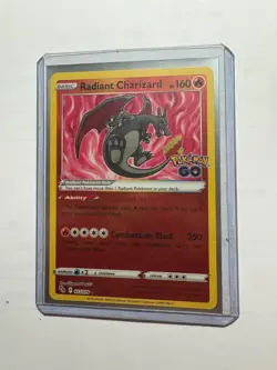 Radiant Charizard - 011/078 - Pokemon Go Sword & Shield Radiant Rare - NM - Image 2