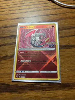 Radiant Charizard - 011/078 - Pokemon Go Sword & Shield Radiant Rare - NM - Image 3