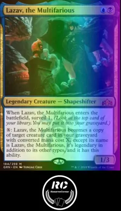 Lazav, The Multifarious FOIL MTG NM GRN Mythic Shapeshifter Tracked Shipping - Image 1