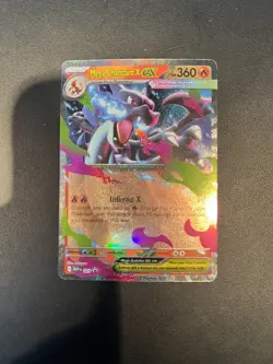 Mega Charizard X Ex Ascended Heroes Black Star Promo Holo Foil #29 - Image 1