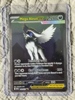 Pokemon TCG Mega Absol EX 180/132 Secret Rare Mega Evolutions - Image 1