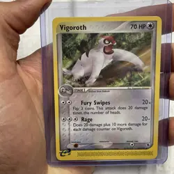 Pokemon Vigoroth Ruby and Sapphire 47/109 NM/MT Vintage Vtg Uncommon E-Reader - Image 1