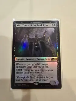 Vito, Thorn of the Dusk Rose Promo Pack: Core Set 2021 Foil - Image 1