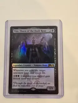 Vito, Thorn of the Dusk Rose Promo Pack: Core Set 2021 Foil - Image 3