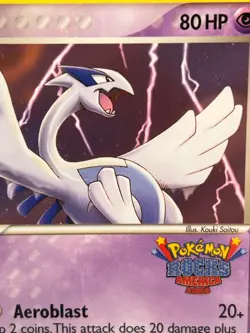 2005 Ex Unseen Forces- LUGIA #29 -2005 Pokemon Rocks America Promo PSA Mint 9 - Image 3