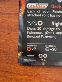 Pokemon TCG Darkrai 63/108 Pokemon Dark Explorers - Image 4