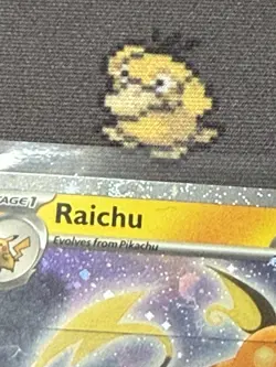 Sam’s Club 151 Cosmo Holo Promo Pokemon TCG Complete Set Of 4 Raichu Swirl! - Image 3