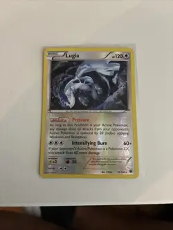 Pokemon Lugia 78/124 XY Fates Collide LP. - Image 5