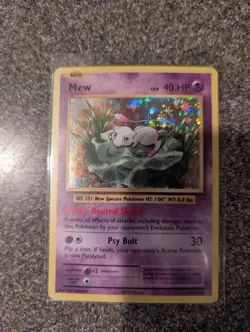 Pokemon Mew TCG Evolutions 53/108 Holo Rare - Image 1