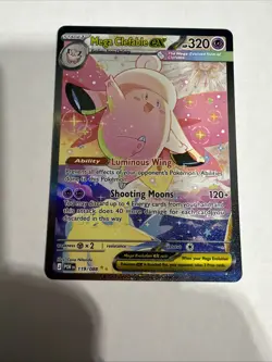 Mega Clefable ex 119/88 Special Illustration Rare SIR Pokemon Perfect Order NM - Image 1