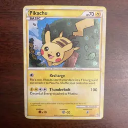Pokemon TCG - Pikachu HGSS03 - Black Star Promo HOLO - Image 1