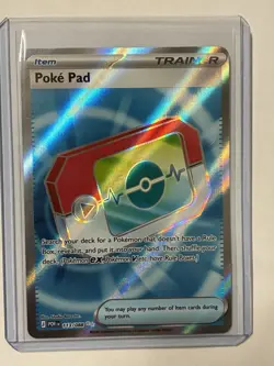 Poke Pad 113/088 Full Art Ultra Rare Mega Evolution: Perfect Order Pokemon TCG - Image 1