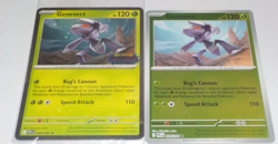 2025 Pokemon Phantasmal Flames, Genesect Stamped cosmic Promo #008 +reverse holo - Image 1