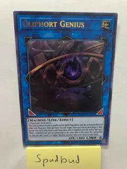Qliphort Genius Ultra Rare DUPO-EN095 (Lightly Played) - Image 1