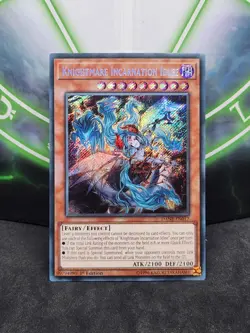 Yugioh Knightmare Incarnation Idlee DANE-EN017 Secret Rare 1st Edition NM - Image 1