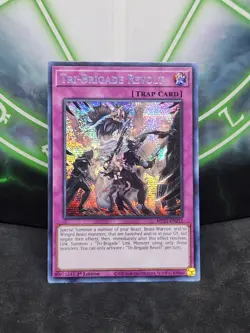 Yugioh Tri-Brigade Revolt MP21-EN212 Prismatic Secret Rare 1st Edition NM - Image 1