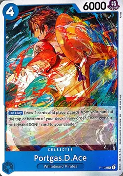 Portgas.D.Ace (Store Tournament 2025 Vol. 4) Foil PR One Piece Promotion Cards P - Image 1