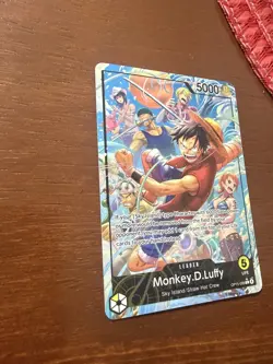 Monkey D Luffy OP15-098 Alt Art English Adventure On Kami's Island One Piece - Image 3