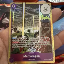 One Piece TCG Mamaragan OP15-078 SR EVENT Adventure on Kami’s Island OP15-EB04 - Image 2