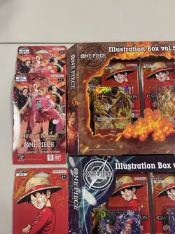 One Piece CCG Set Sealed Op13, Illustration Box 5 & 6 ++++ More - Image 5
