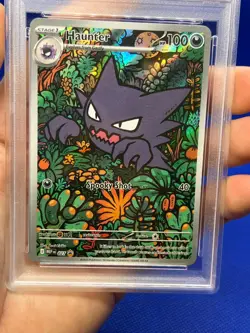 Pokemon Gengar EX Battle Deck Haunter 027 Black Star Promo PSA 9 - Image 2