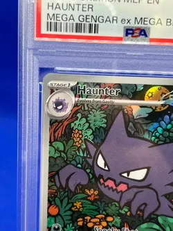 Pokemon Gengar EX Battle Deck Haunter 027 Black Star Promo PSA 9 - Image 3