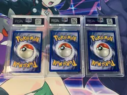 1999 Pokemon Unlimited Base set Trio PSA 7/6/7 Charizard, Blastoise, Venusaur - Image 2