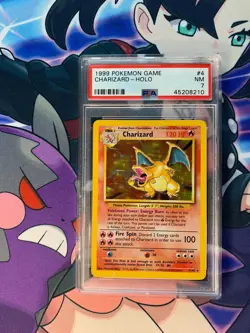 1999 Pokemon Unlimited Base set Trio PSA 7/6/7 Charizard, Blastoise, Venusaur - Image 5