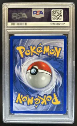 1999 Pokemon Unlimited Charizard Rare Holo #4/102 PSA 7 - Image 2