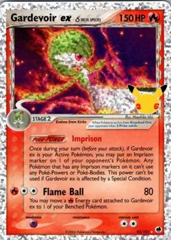 Gardevoir ex (Delta Species) Classic Collection Celebrations: 93/101 NM Pokemon - Image 1