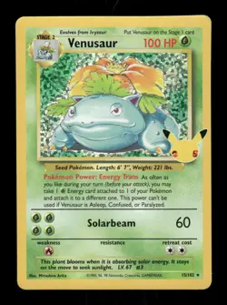 Pokemon Venusaur Classic Collection Trading Card Game Classic 003/034 NM - Image 1