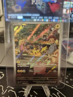 Pokemon Pikachu TCG SV 151 Illustration Rare Card 173/165 Near Mint Condition - Image 1