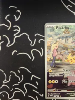 Pokemon Pikachu TCG SV 151 Illustration Rare Card 173/165 Near Mint Condition - Image 3