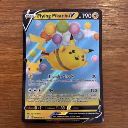 NM! Flying Pikachu V (006/025) Celebrations 25th Anniversary Pokemon Card! - Image 1