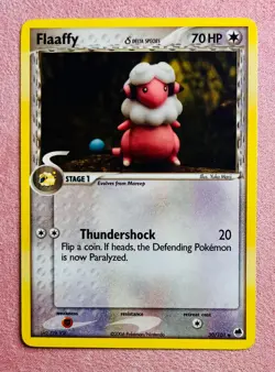 Flaaffy 30/101 EX Dragon Frontiers | 2006 Yuka Morii Vintage Pokemon Card | LP - Image 1