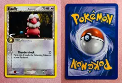 Flaaffy 30/101 EX Dragon Frontiers | 2006 Yuka Morii Vintage Pokemon Card | LP - Image 3