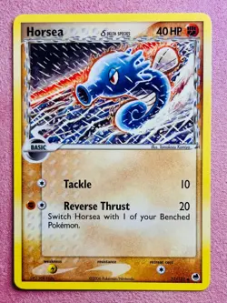 Horsea 31/101 EX Dragon Frontiers | 2006 Komiya Pokemon TCG Card Non Holo | LP - Image 1