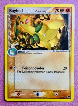 Bayleef 26/101 EX Dragon Frontiers | 2006 Vintage Pokemon TCG Card Non Holo | LP - Image 1