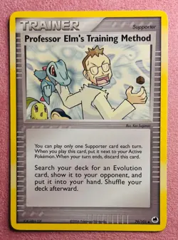 Professor Elm's Training Method | 79/101 EX Dragon Frontiers | Pokemon Card | MP - Image 1