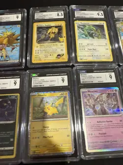 10 PSA CGC Graded Pokemon Lot 151 Mewtwo Umbreon Charizard Etb Mcdonalds Pikachu - Image 4