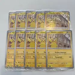 Pikachu At The Museum Jumbo Promo Card Brand New And Sealed ✅ x10 cards - Image 1