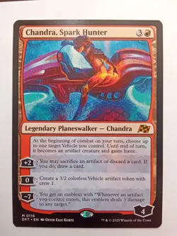 Chandra, Spark Hunter 116 Aetherdrift MTG - Image 1
