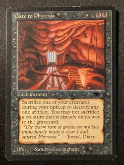 MtG - Gate to Phyrexia - Antiquities - LP - Image 1